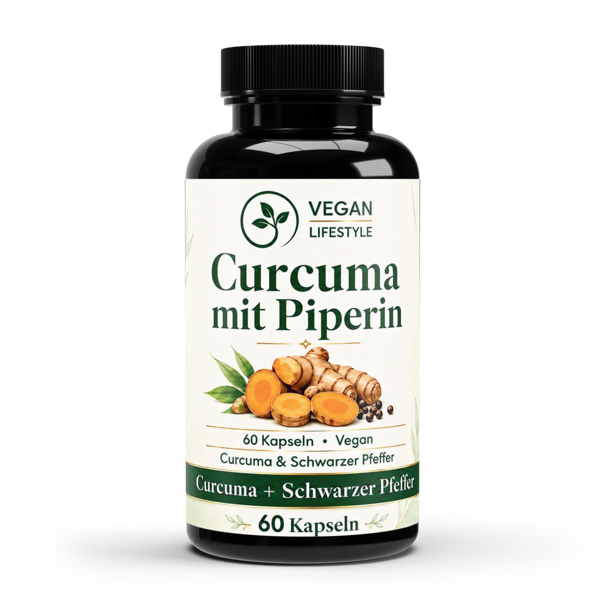 Curcuma mit Piperin von Vegan Lifestyle