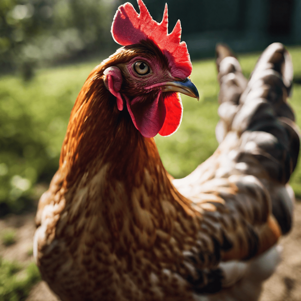 Hühner als Motiv zum Thema Tierhaltung
