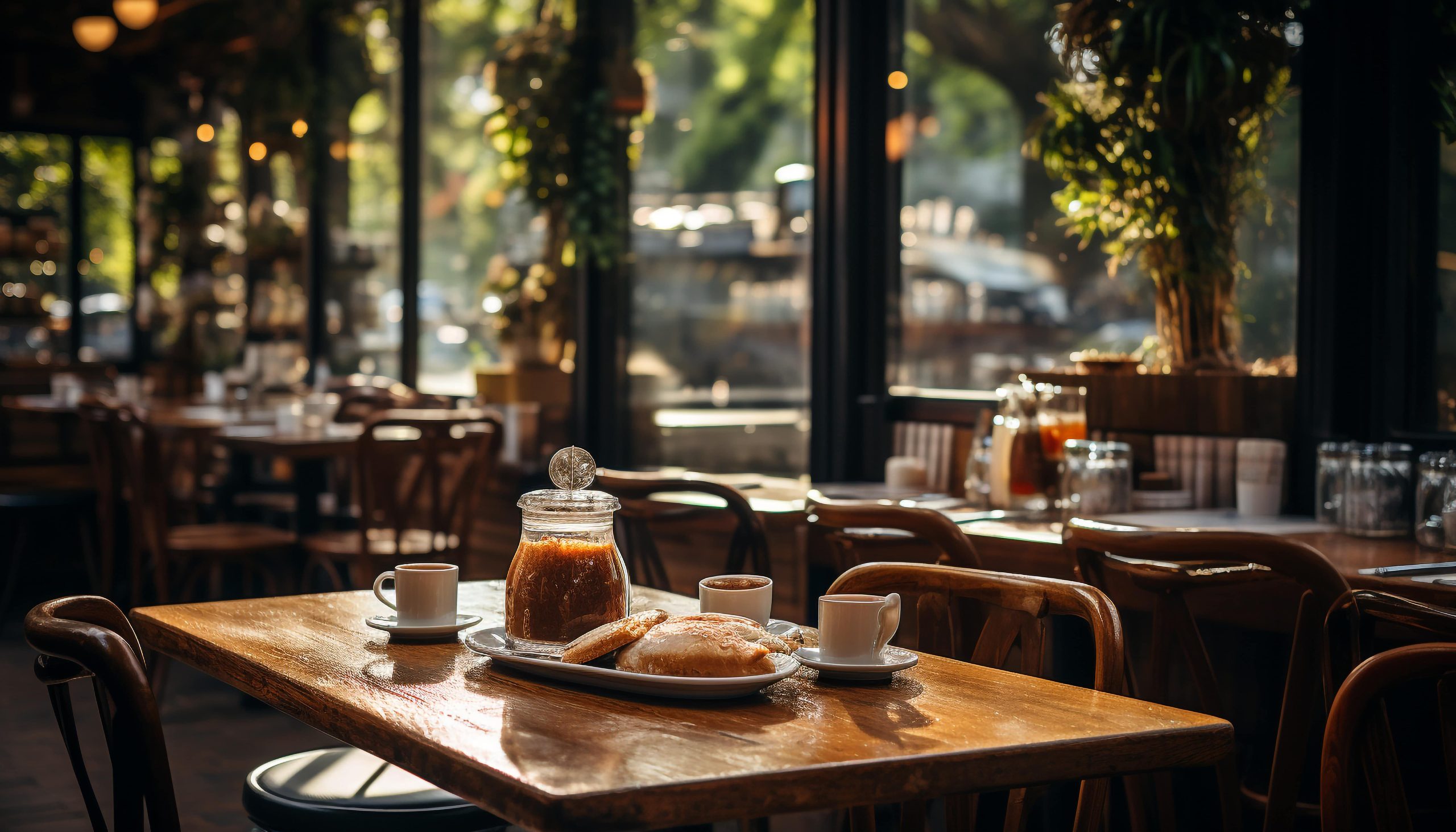 Gemütliches Café in Frankfurt