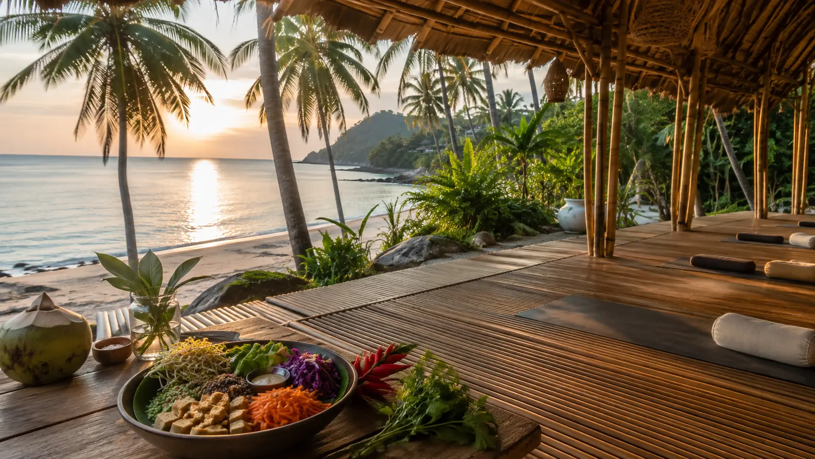 Vegane Hotels auf Koh Phangan: 3 pflanzliche Retreats