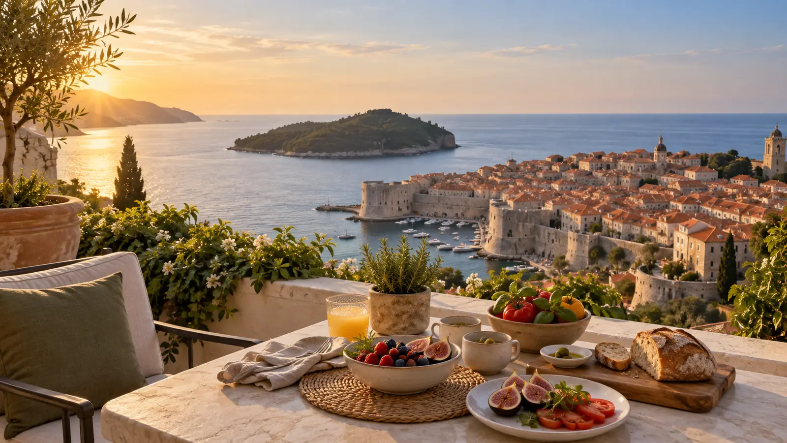 5 Hotels bei Dubrovnik: vegane Angebote und Verpflegungsnachweise im Vergleich