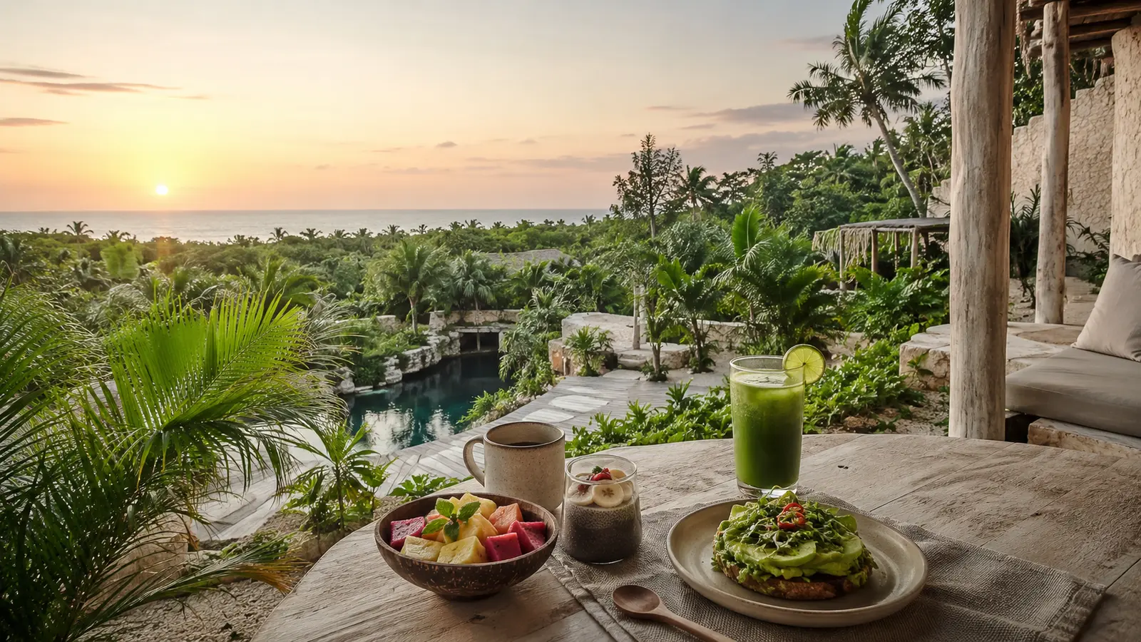 5 veganfreundliche Hotels in Tulum: Frühstück, Strand und Dschungel